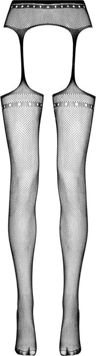 Christine Le Duc Strapsstrumpfhose Tula Schwarz (One Size)
