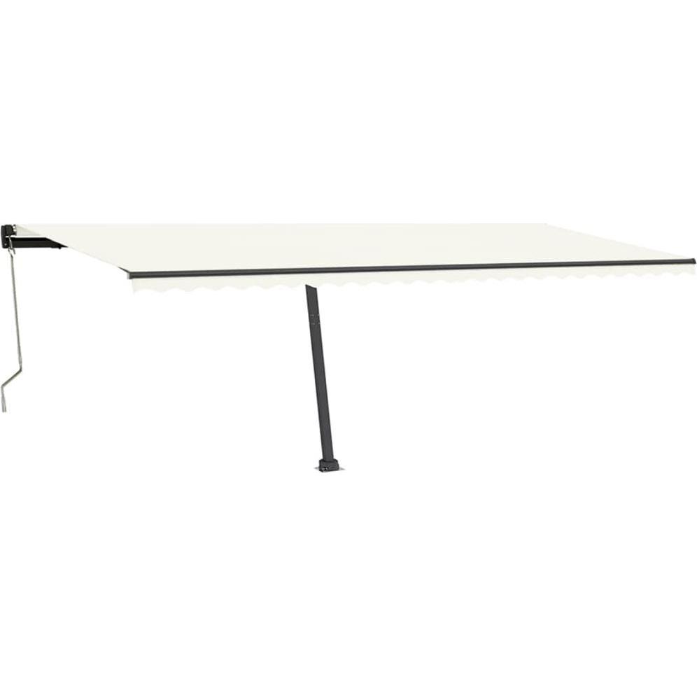 VidaXL, Markise, Stützen für Markisen Anthrazit 600x245 cm Eisen,Farbe (6 m)