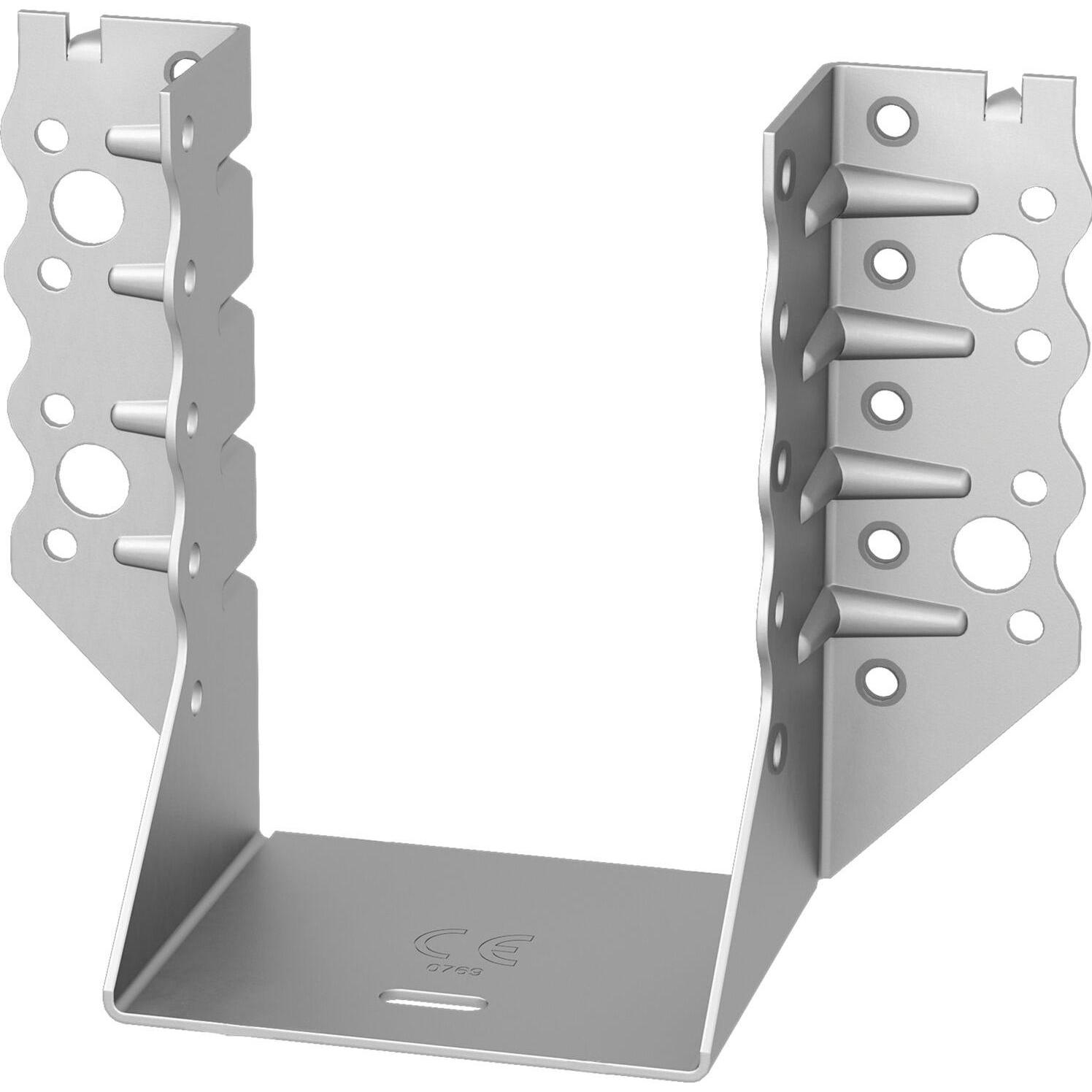 GH, Baubeschläge + Holzverbinder, Balkenschuh TOP aussenliegend 80x120 - Stahl feuerverzinkt (Balkenschuh, 1 Stk.)