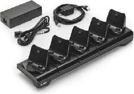Zebra 5 SLOT PRINT CRADLE PSUandEU C