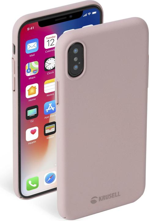 Krusell Sandby Cover Apple iPhone XS dusty pink (Apple iPhone X)