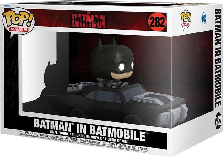 Produktbild Funko Pop! The Batman 2022 : The Batman in Batmobile (282)