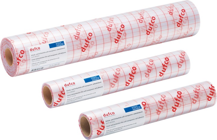 Immagine prodotto Dufco Film protettivo e per rilegatura Soft perfettamente trasparente, autoadesivo, rimovibile (80 g/m², 1 x)