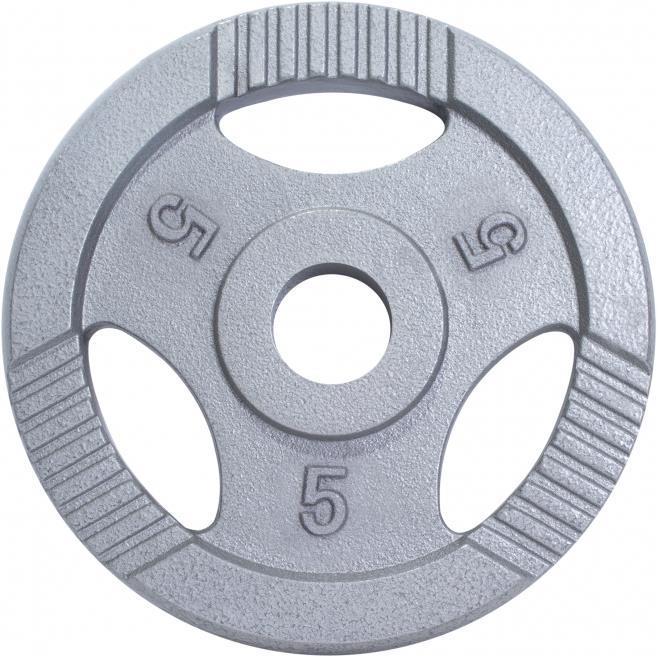 Produktbild Gorilla Sports Hantelscheiben (6 x 5 kg, 6 x 2.5 kg, 6 x 1.25 kg)