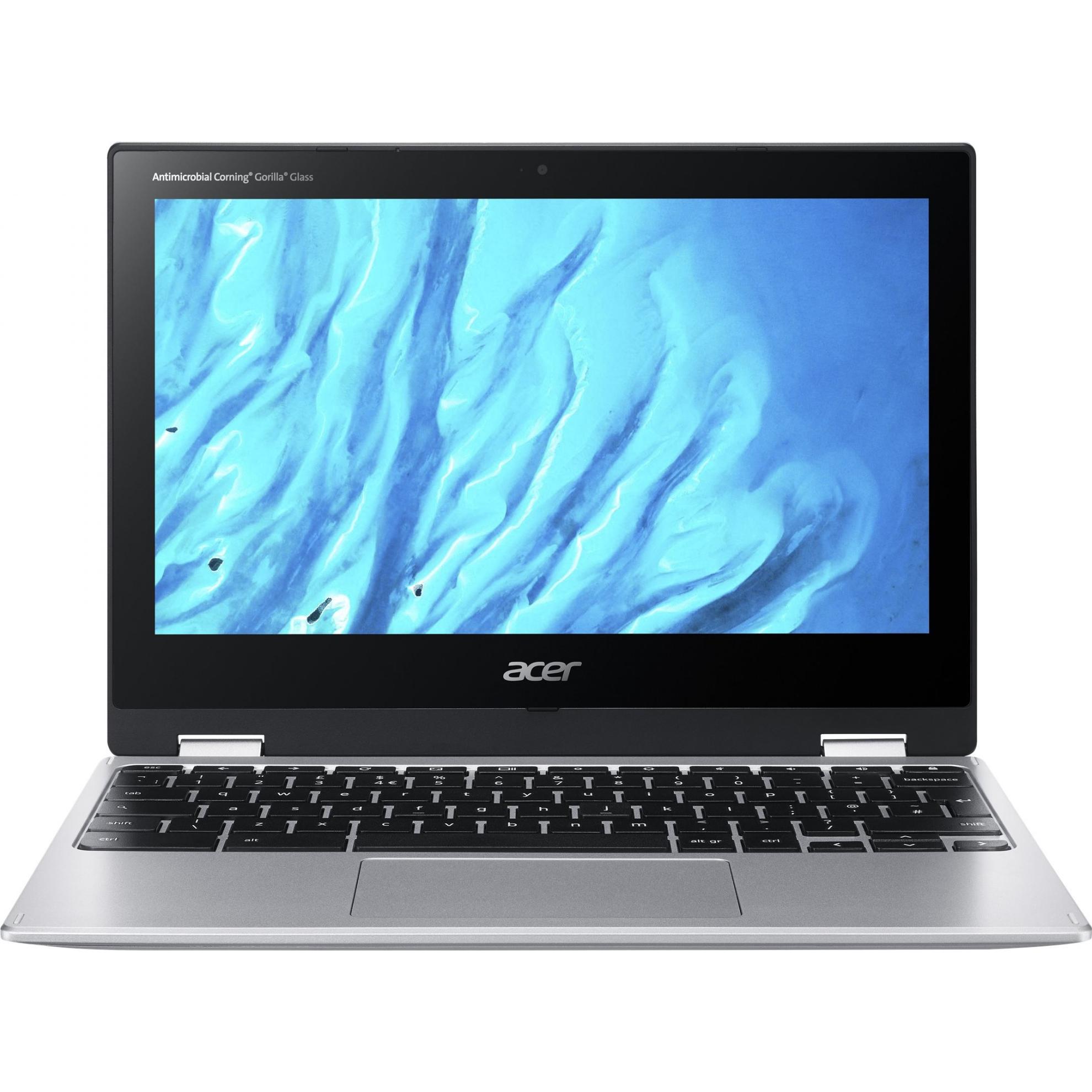Acer Chromebook Spin 311 (11.60", MediaTek MT8183, 4 GB, 128 GB, DE), Notebook, Silber