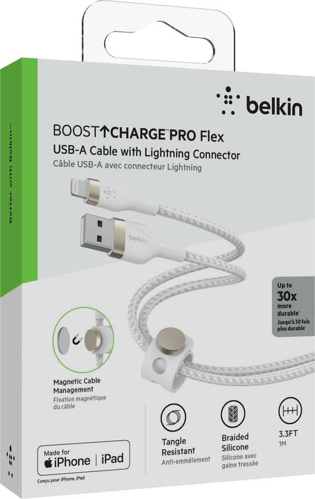 Actual product image Belkin USB A – Lightning (1 m)