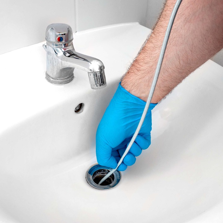 Image du produit Wiltec Furet Déboucheur Extensible Spirale 7,5m x 6mm Nettoyage Tuyaux Spirale drains canalisation