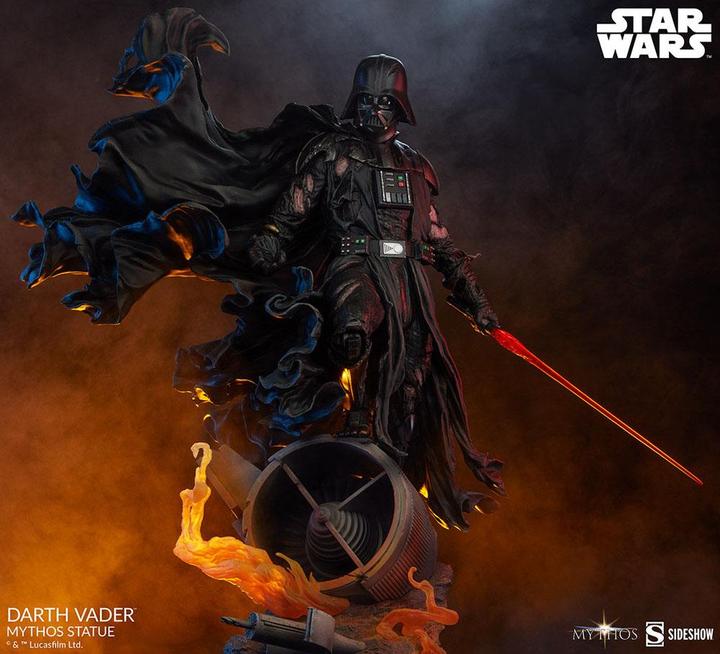 Actual product image Sideshow Star Wars myth of Darth Vader