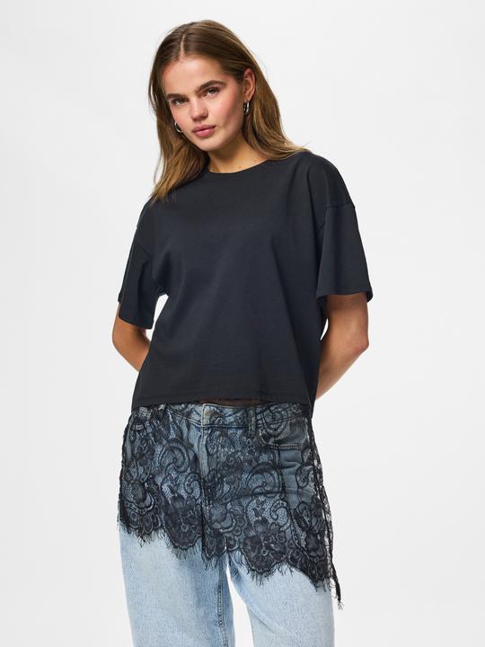 Actual product image Pieces PCMAVE SPITZEN T-Shirt (S)