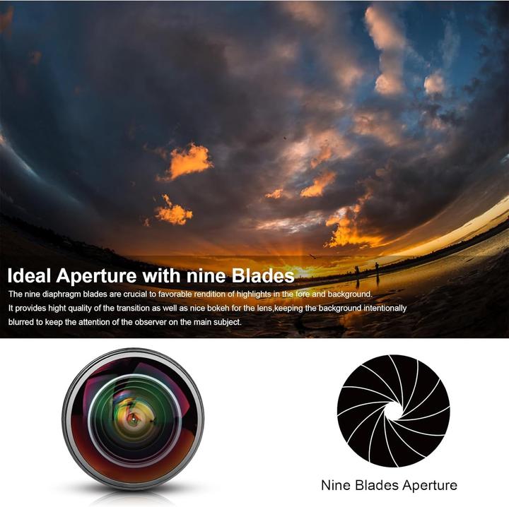 Produktbild Meike 8mm f/3.5 Circular Fisheye, Nikon F (Nikon F, APS-C / DX)