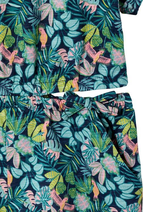 Produktbild Vertbaudet Kurzer Mädchen Jumpsuit mit Cut-out an den Seiten (128)