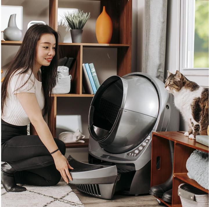 Litter-Robot 3 Connect (Bac à litière fermé, Bac à litière autonettoyant)