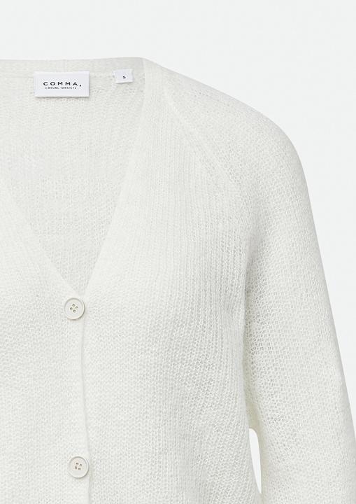 Actual product image Comma Strickjacke Strickcardigan aus Alpakamix (M)