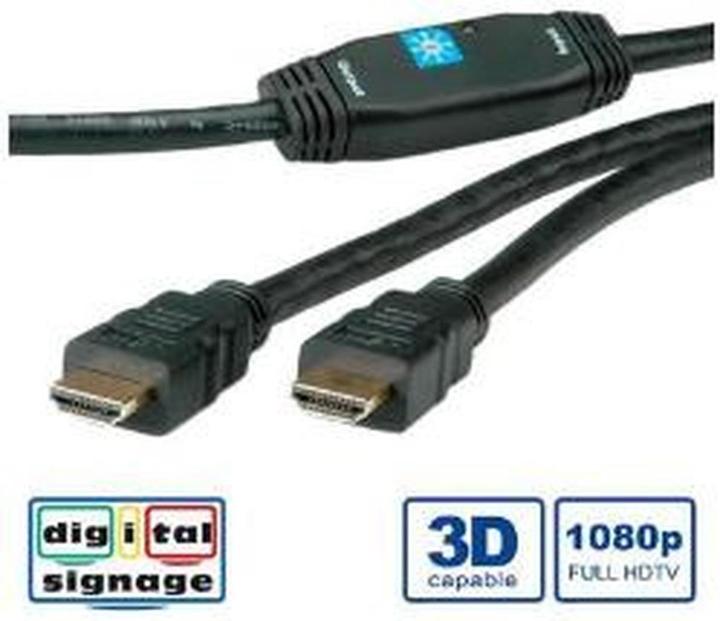Produktbild Roline HDMI (Typ A) — HDMI (Typ A) (30 m)