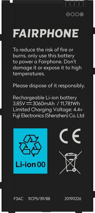 Produktbild Fairphone 3 Akku