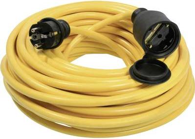 Image du produit As - Schwabe 60350 Rallonge électrique 16 A jaune 5 m (5 m, CEE 7/3)