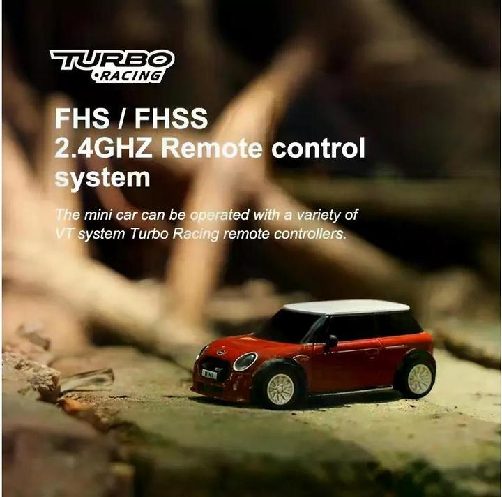 Produktbild Turbo Racing Mini Cooper TR01, RTR, 1:76 (RTR Ready-to-Run)