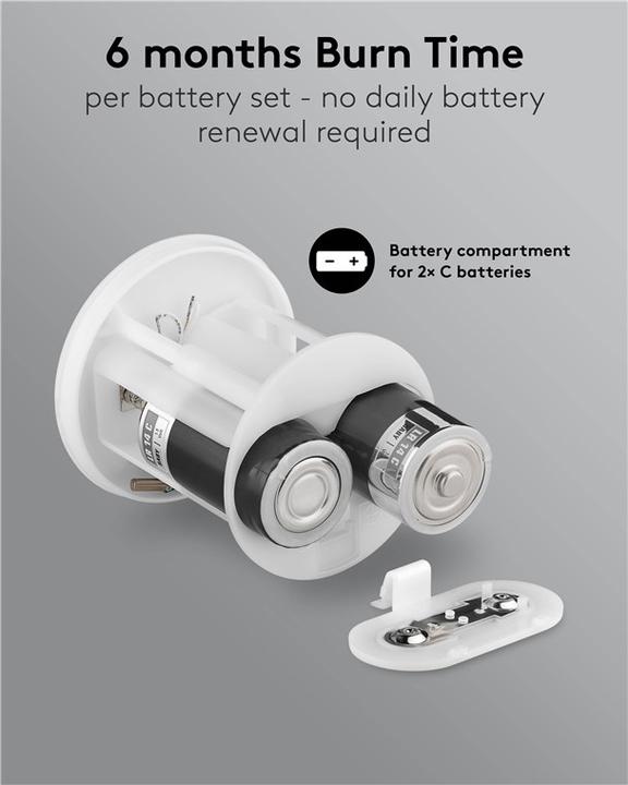Actual product image Goobay LED grave light, white (1 x)