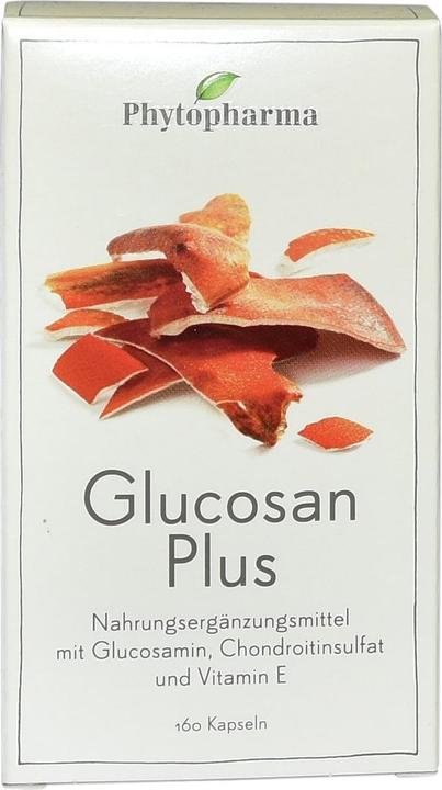 Immagine prodotto Phytopharma Glucosan PLUS con glucosamina e condroitina per le articolazioni (160 Pezzo/i, Pillole, 127 g)
