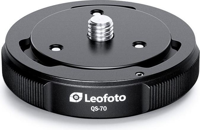 Immagine prodotto Leofoto Set di collegamenti rapidi QS-70 (Piastra a sgancio rapido per treppiede)
