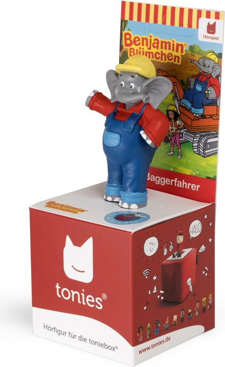 Tonies Benjamin als Baggerfahrer (Deutsch)