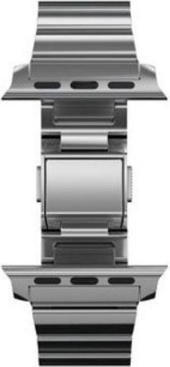 Image du produit Nomad Bande en acier inoxydable -terÃƒ¤sranneke, Apple Watch 41 / 40 /, hopea (41 mm, Acier inoxydable)