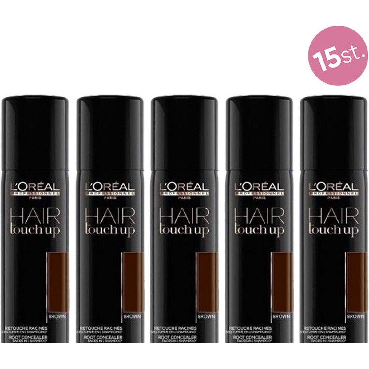 L'oréAl Professionnel, Correttore, 15X L'orÃAl Hair Touch Up Uitgroei Concealer Brown 75Ml