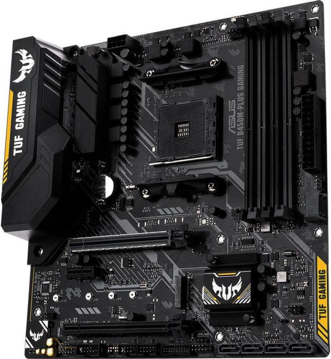 Produktbild ASUS TUF B450M-Plus Gaming (AM4, AMD B450, mATX)