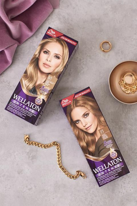 Actual product image Wella WELLATON cream hair colour - Shade: 5/4 Chestnut (54 Chestnut)