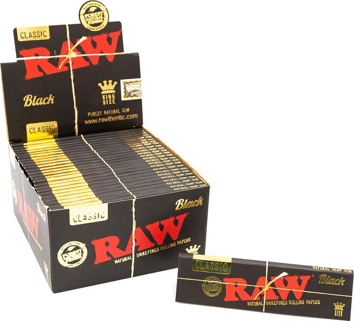 Immagine prodotto RAW Black Papers King Size Extra Fine Box