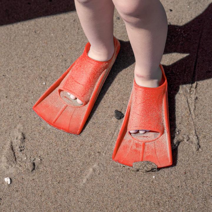 Actual product image Filibabba Swim fins size 27-29 - Warm Red
