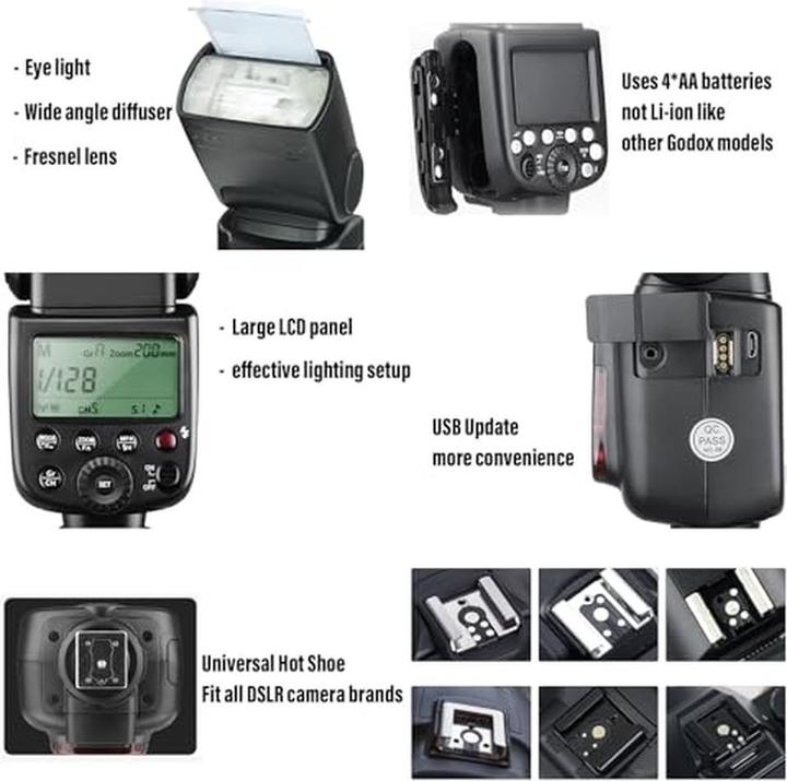 Produktbild Godox Speedlite TT600 (Aufsteckblitz, Canon, Nikon, Olympus, Pentax)