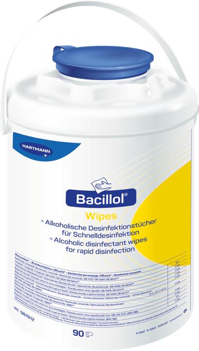 Actual product image Hartmann Bacillol Wipes wipe dispenser