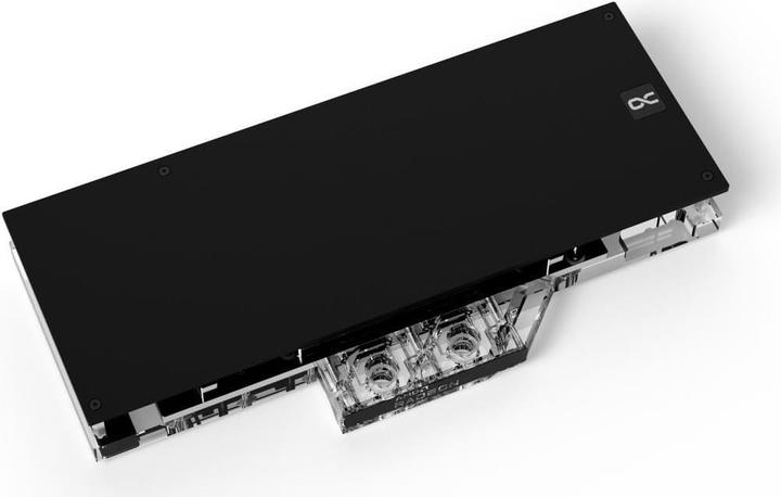 Actual product image Alphacool Ice Block Aurora Acrylic RX 7900XT Reference with Backplate