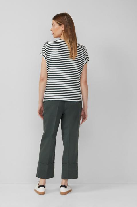 Produktbild S.Oliver T-Shirt Fliessendes Jersey-Shirt mit überschnittenen Schultern (38)