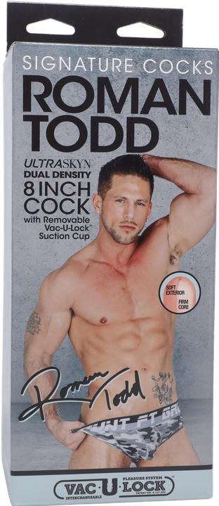 Produktbild Doc Johnson Roman Todd - Realistic ULTRASKYN Dildo - 8" / 20 cm