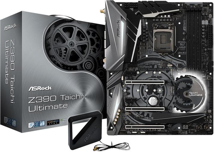 Image du produit AsRock Z390 Taichi Ultimate (LGA 1151, Intel Z390, ATX)