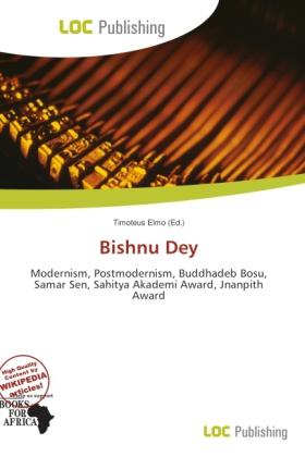 Produktbild Bishnu Dey (Englisch, 2011)