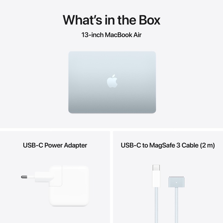 Produktbild Apple MacBook Air – 2025 (13.60", M4, 16 GB, 512 GB, DE)