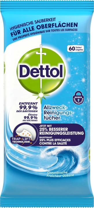 Produktbild Dettol Allzweck Reinigungstücher