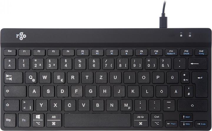Actual product image R-Go Tools Tools Compact Break Keyboard (Germany, Cable)