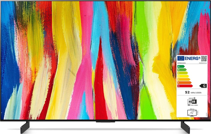 Actual product image LG OLED42C27LA (42", C2, OLED, 4K, 2022)