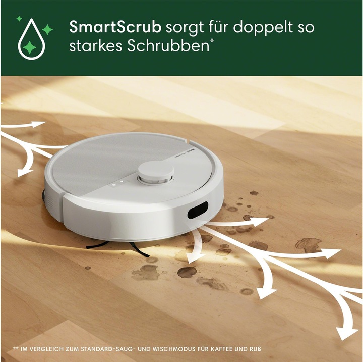 Produktbild iRobot Roomba Plus 405 Combo + AutoWash Dock (Saugwischroboter)