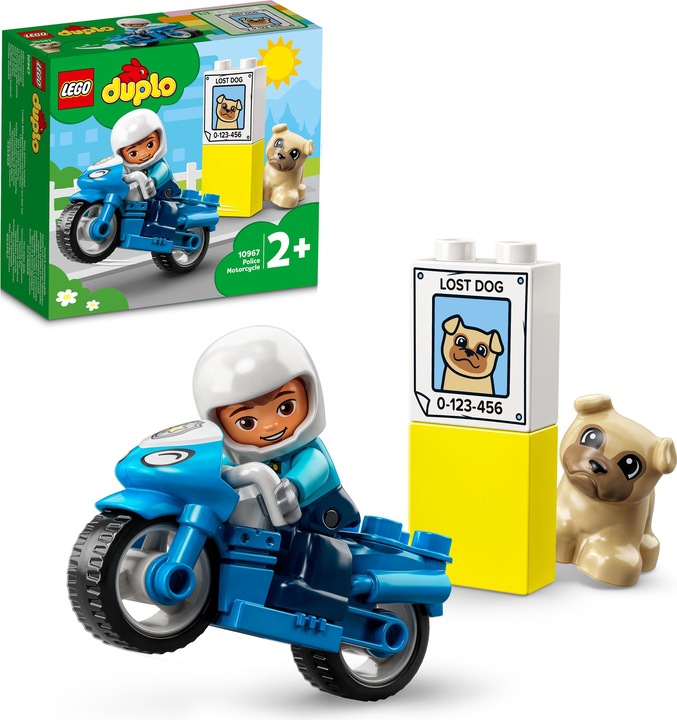 Produktbild LEGO Polizeimotorrad (10967)