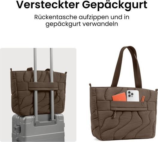 Produktbild tomtoc Terra-T38 Laptop Tote Bag 16 inch earthshade (16", Apple, Universal)