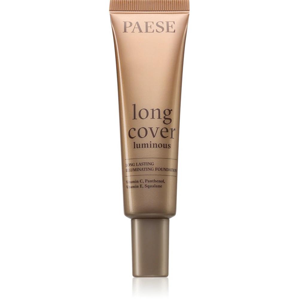Paese Beige Fondotinta, Long Cover Luminous Foundation 00 Nude 30Ml (Nude)