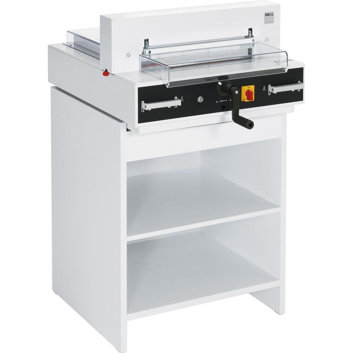 Ideal Stapelschneider 4350 (500 Blätter, A3), Schneidemaschine, Grau