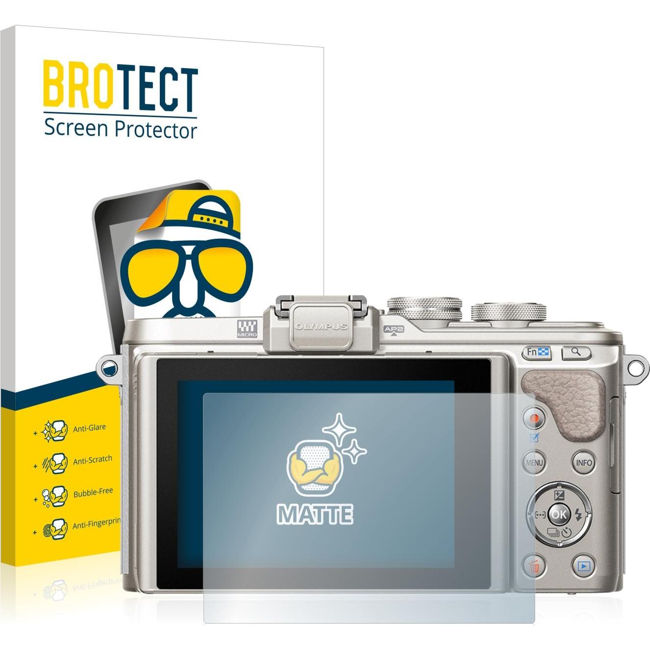 BROTECT Pellicola protettiva antiriflesso opaca (Pellicola protettiva), Custodia fotocamera, Trasparente, Grigio