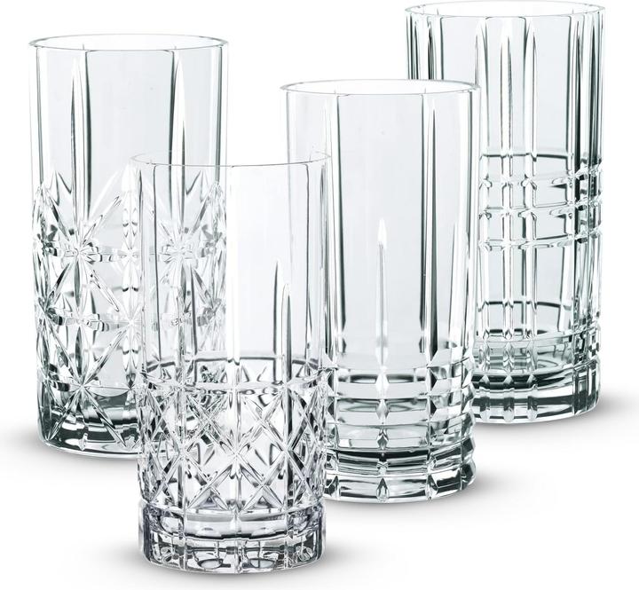 Actual product image Nachtmann Long drink tumbler Highland 37.5 cl 15.1cm Ø7.7cm Set of 4 (3.75 dl, 4 x, Long drink glasses)