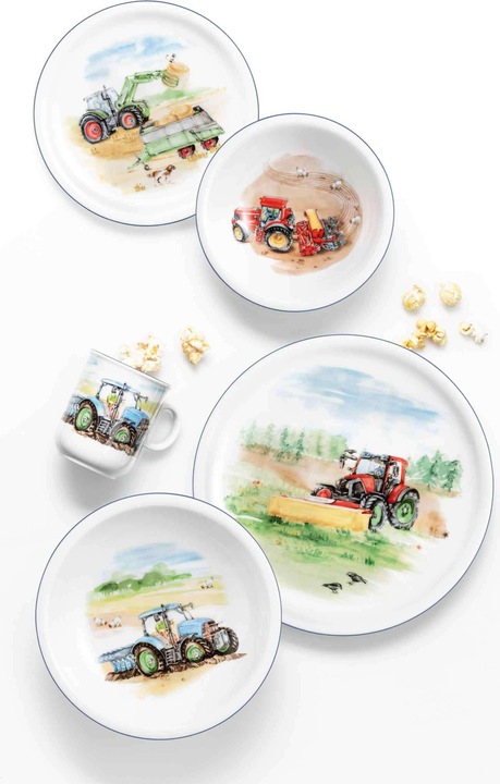 Produktbild Seltmann Compact Mein Traktor Kindergeschirr Set
